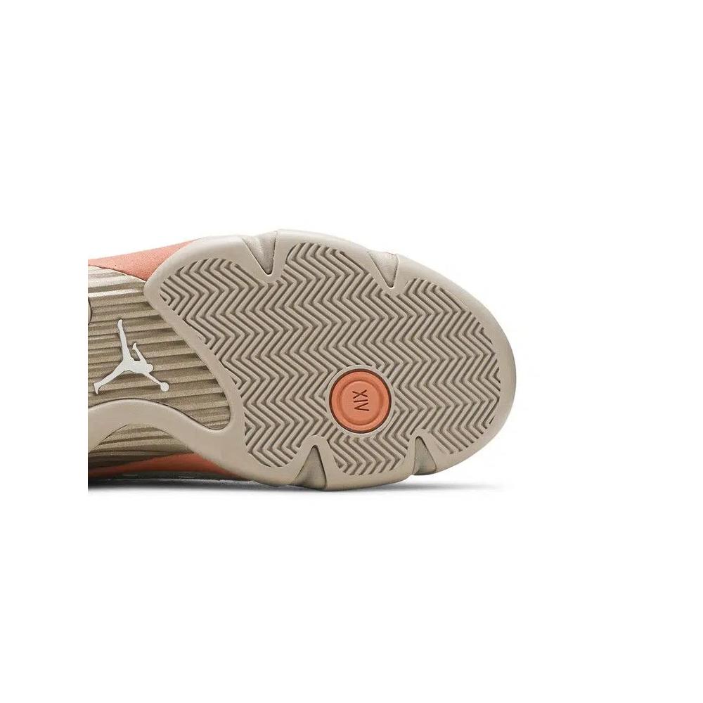 Повседневные баскетбольные кроссовки CLOT x Air Jordan 14 Retro Low 'Terracotta' 5
