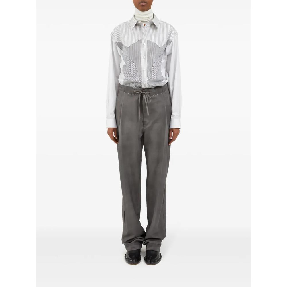 Прямые брюки с кулиской 2