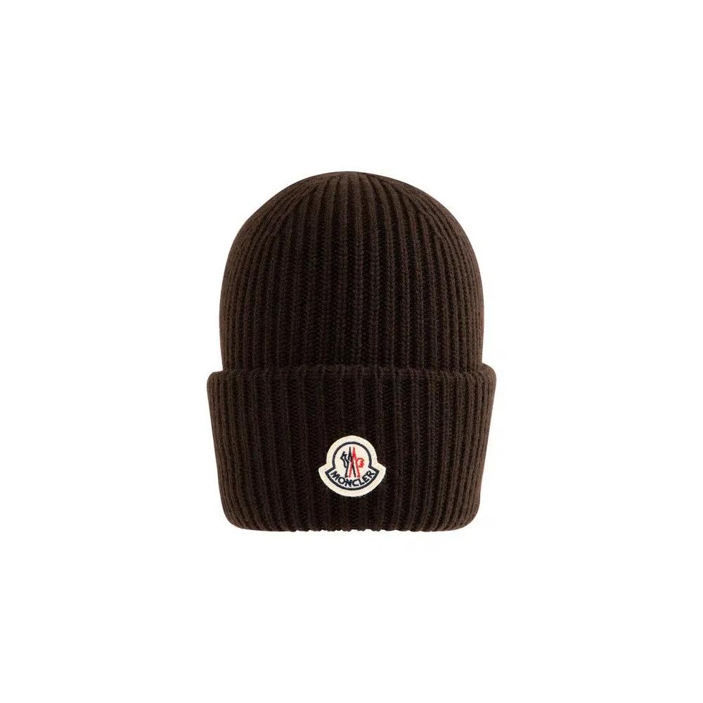 Шапки Moncler Knit Beanie 'Black' 1