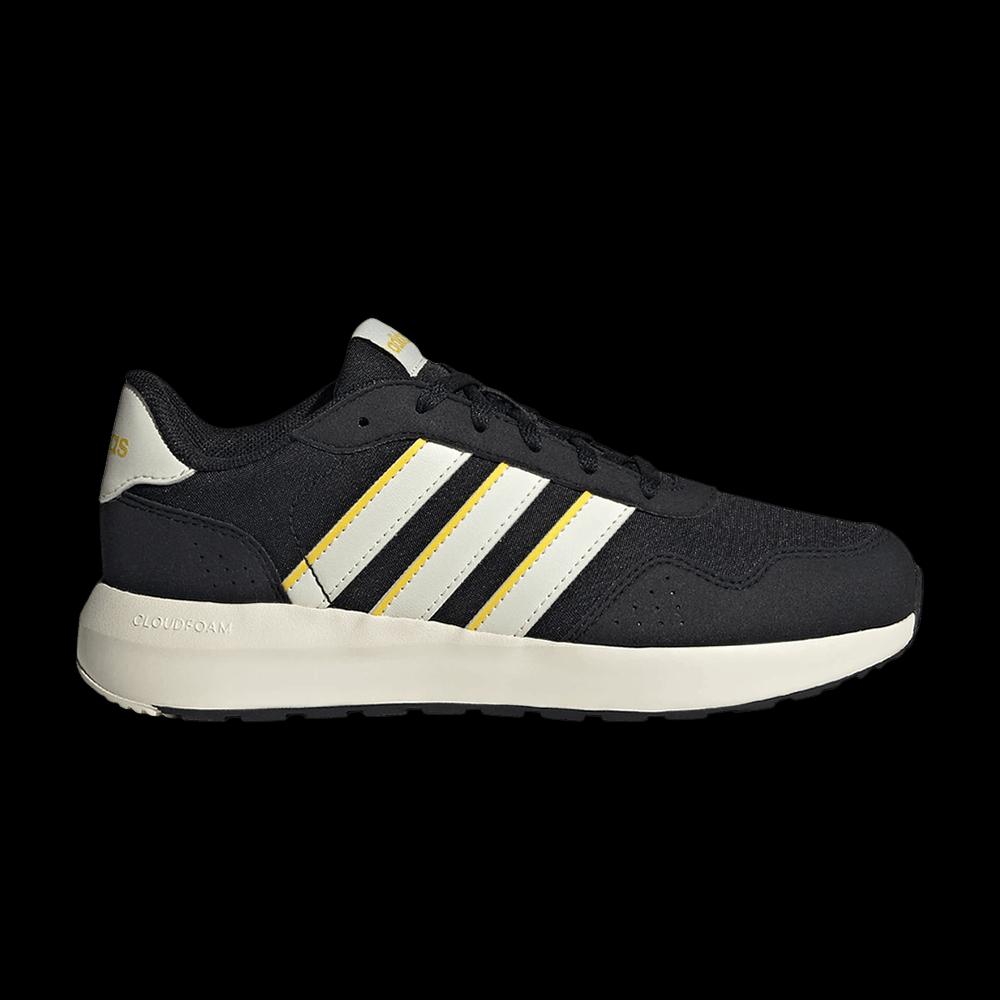 Кроссовки Adidas Run 60s J 'Black Off White Yellow' 1
