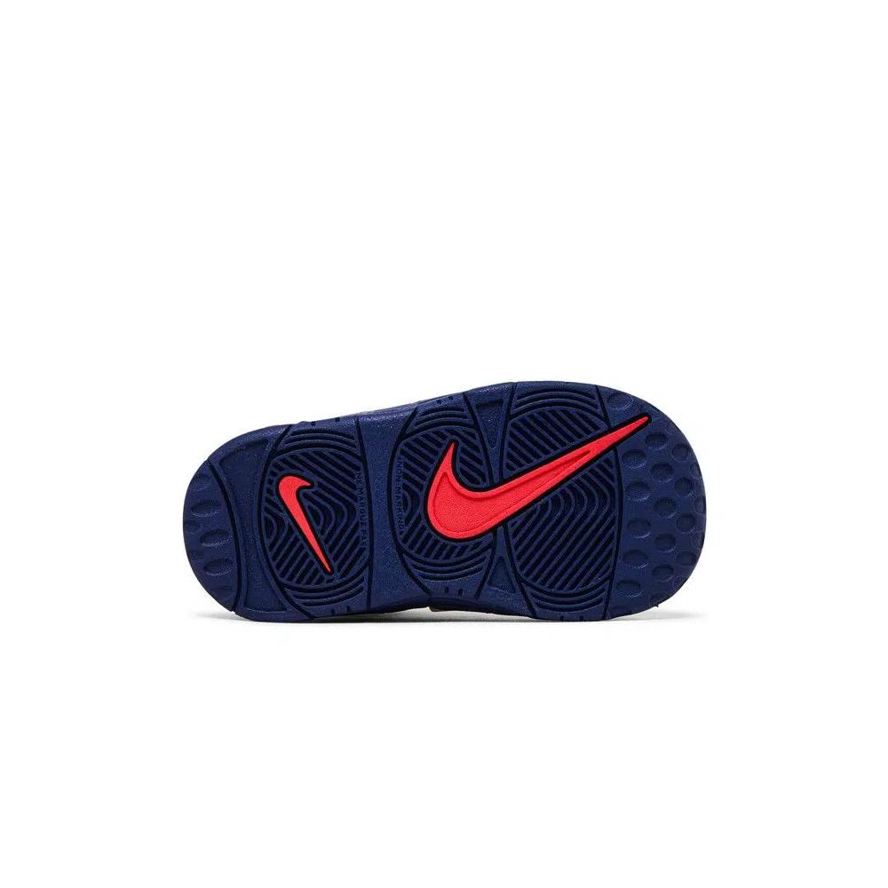 Кроссовки Nike Air More Uptempo TD 'Red Navy Camo' 4