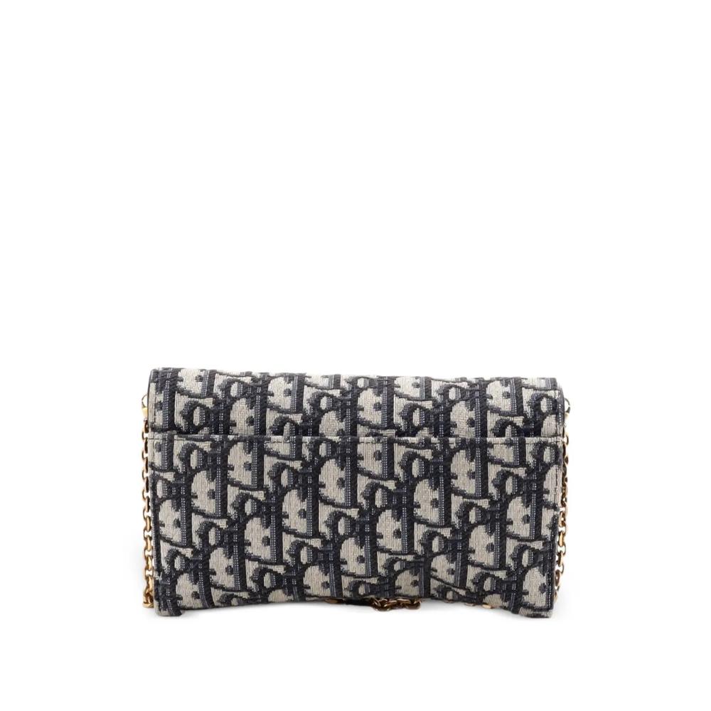 Сумка через плечо Saddle Chain Wallet Oblique Canvas 2