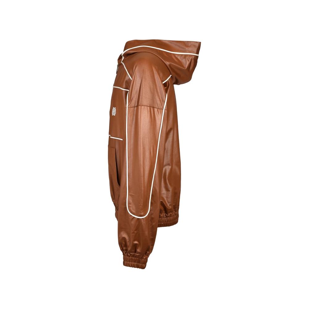 piping half-zip hoodie 3