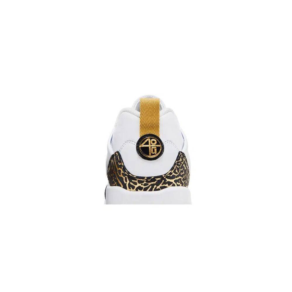 Кроссовки Air Jordan Spizike Low GS 'White Black Metallic Gold' 7