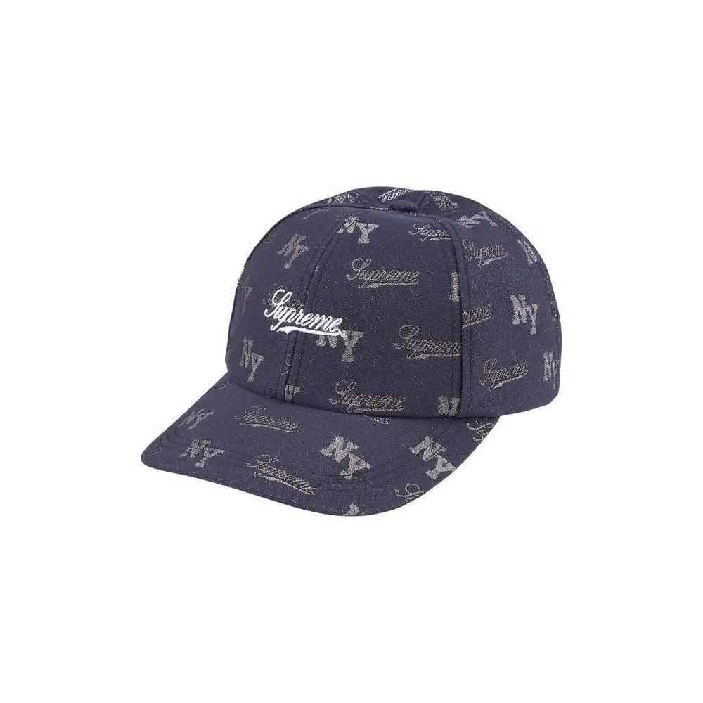 Кепки Supreme Monogram 6-Panel 'Navy' 1