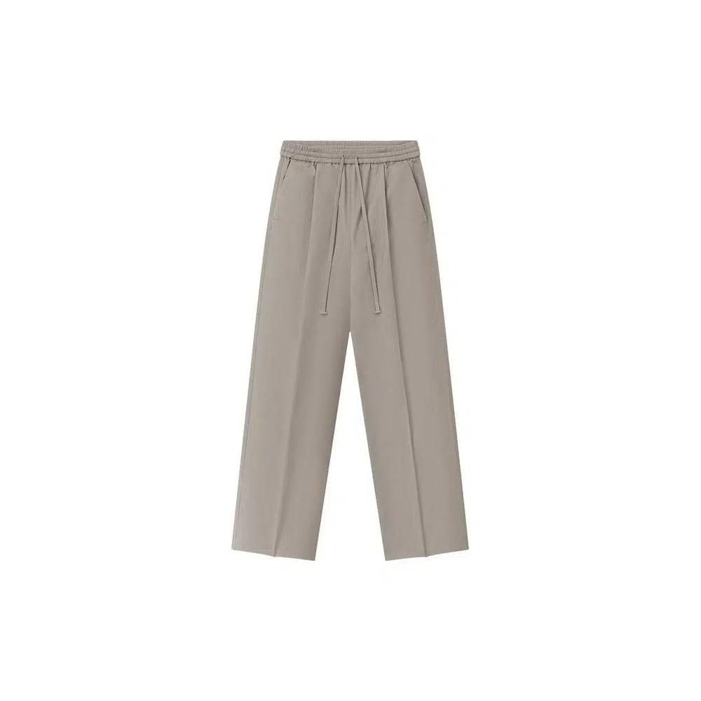 Спортивные штаны Fear of God Essentials Silk Blend Pleat Front Drawstring Pant 'Seal' 1