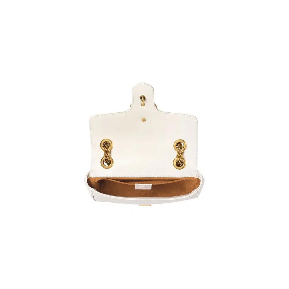 Сумка через плечо Gucci GG Marmont Matelassé Mini Bag 'Белый' 3