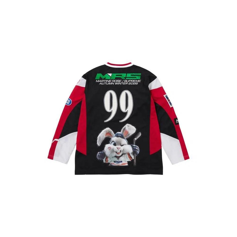 Поло Supreme x Martine Rose Hockey Jersey 'Black' 2