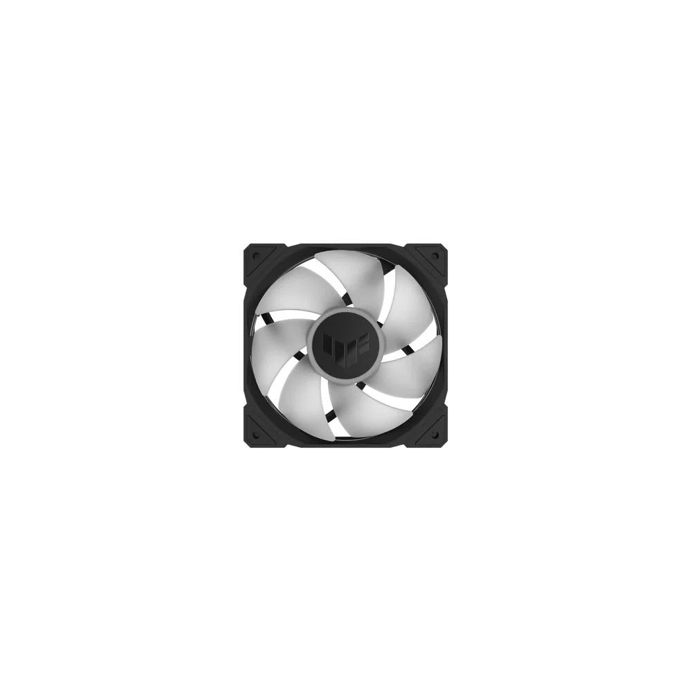 ASUS TUF Gaming TR120 ARGB 120mm вентилятор - Black черный (Single Pack одиночная упаковка) 3
