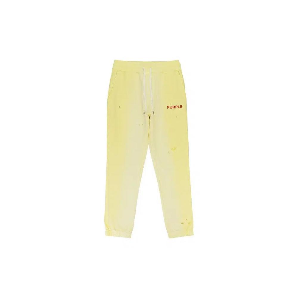 Джоггеры PURPLE BRAND French Terry Jogger 'Yellow' 1