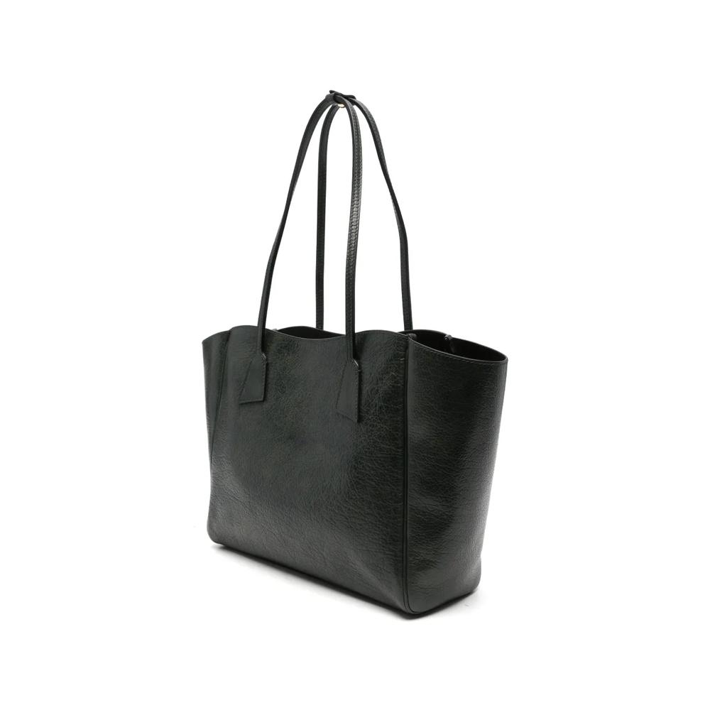 Сумка-тоут Shopper M из зернистой кожи 2