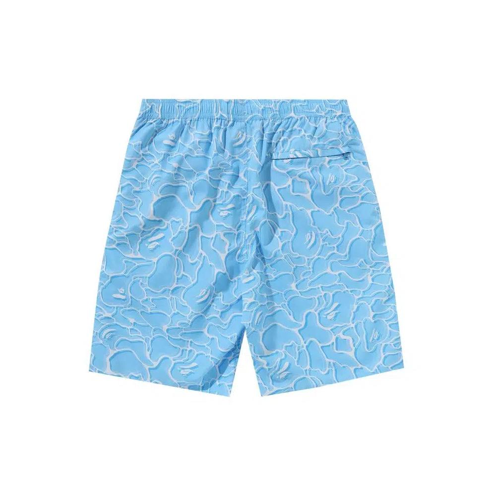 Шорты BAPE ABC Sea Surface Camo Beach Shorts 'Blue' 2
