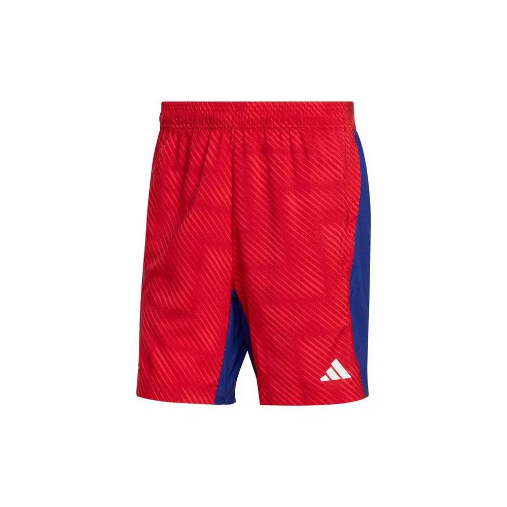 Adidas Workout Tech Intensity Aop шорты 'Power Red/Mystery Ink/Black' 1