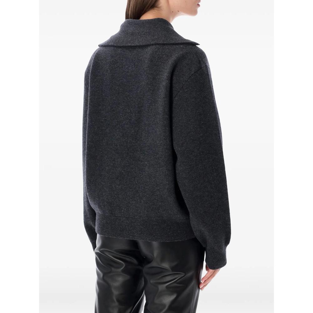 quarter-zip knitted sweatshirt 2