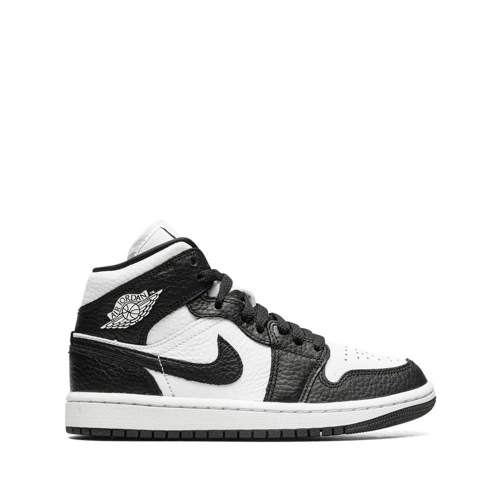 Кроссовки Air Jordan 1 Mid SE Split Black White 1
