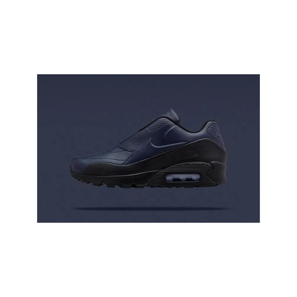 Кроссовки Sacai x Nike Wmns Air Max 90 'Obsidian' 1