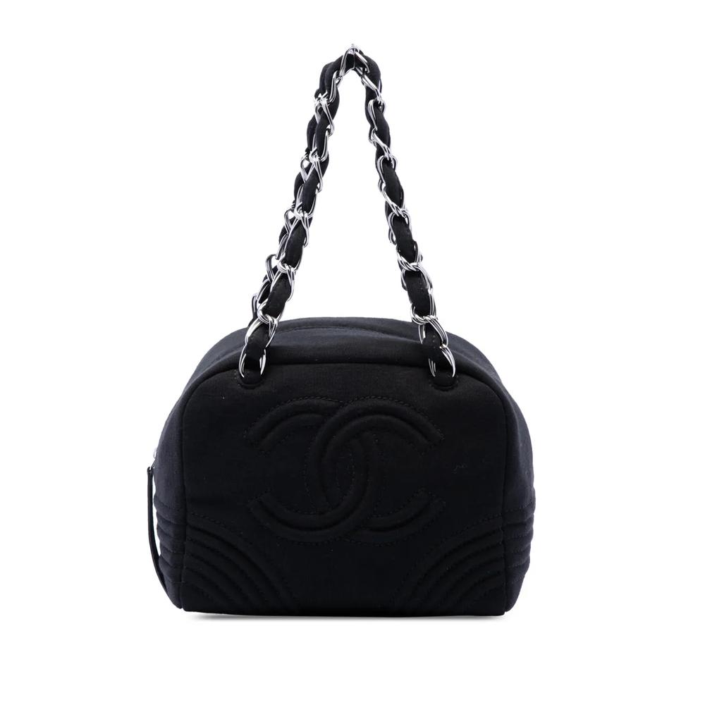 Маленькая сумка Jersey Bowler Bag с логотипом CC (2004-2005 годы) 1
