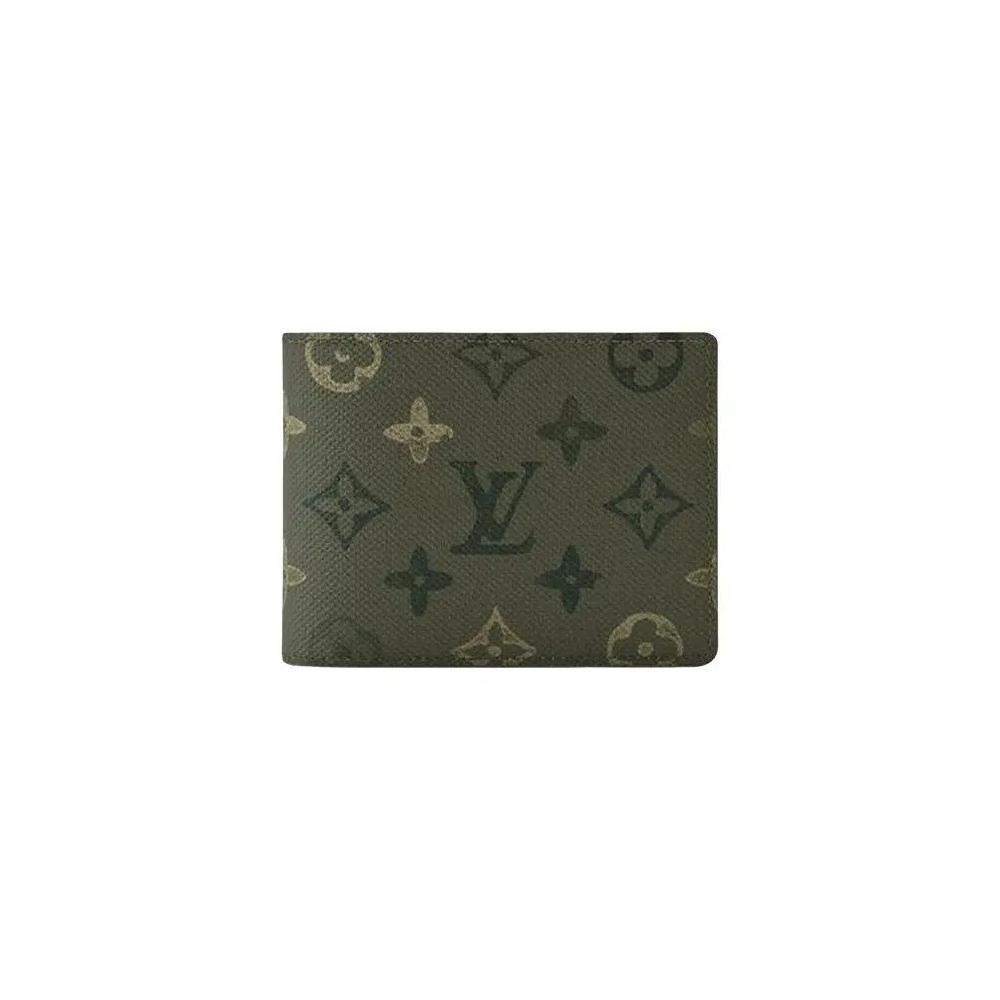 Кошельки Louis Vuitton Multiple Wallet 'Хаки зеленый монограмма канвас' 1