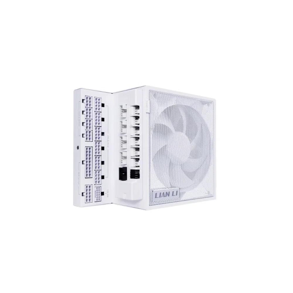 LIAN LI EDGE GOLD 1200W 80Plus Gold золотой полностью модульный блок питания - белый 4