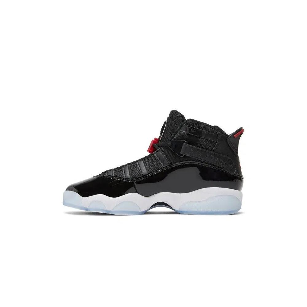 Кроссовки Air Jordan 6 Rings GS 'Black Gym Red' 3