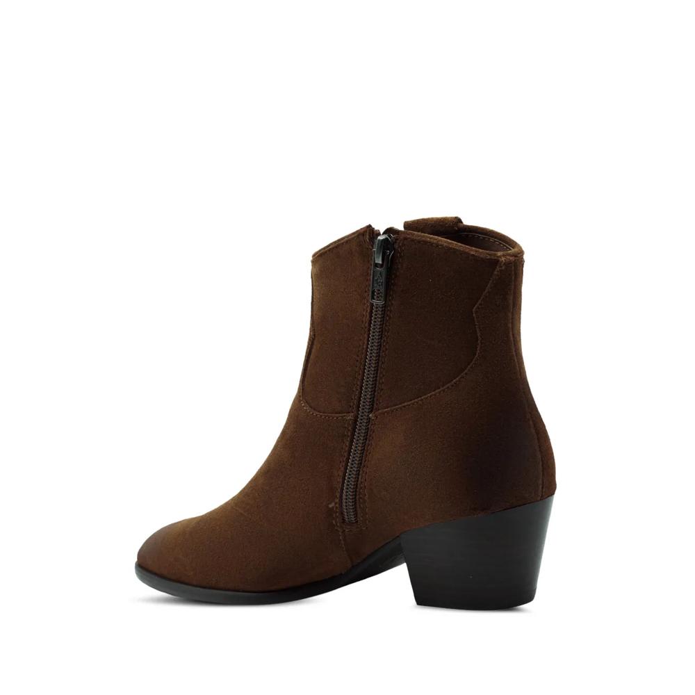 Fame suede ankle boots 3