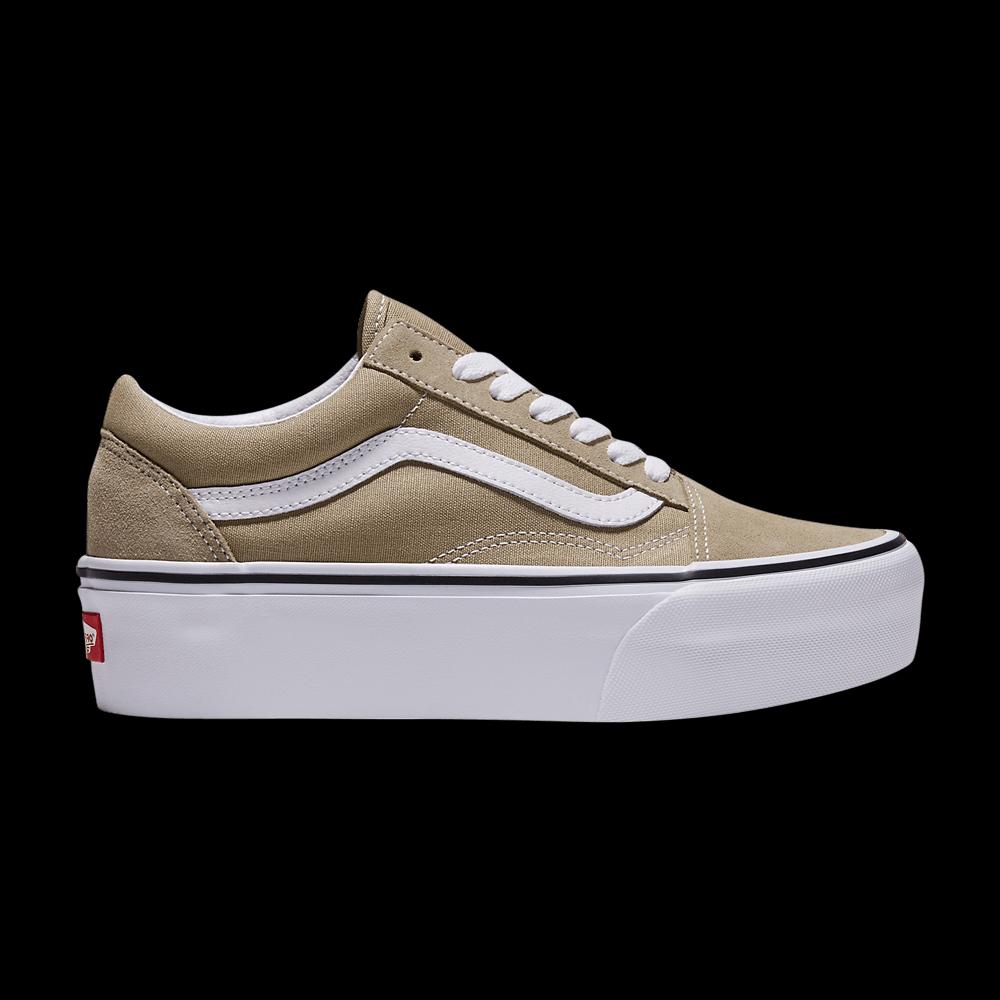 Повседневные Vans Old Skool Stackform 'Olive' 1
