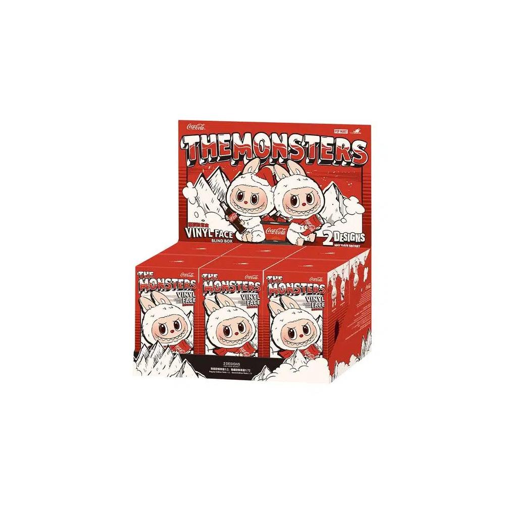 Плюшевые игрушки Pop Mart Labubu THE MONSTERS COCA COLA SERIES Виниловое лицо запечатанный полный набор 'Mystery' (6 слепых коробок) 1
