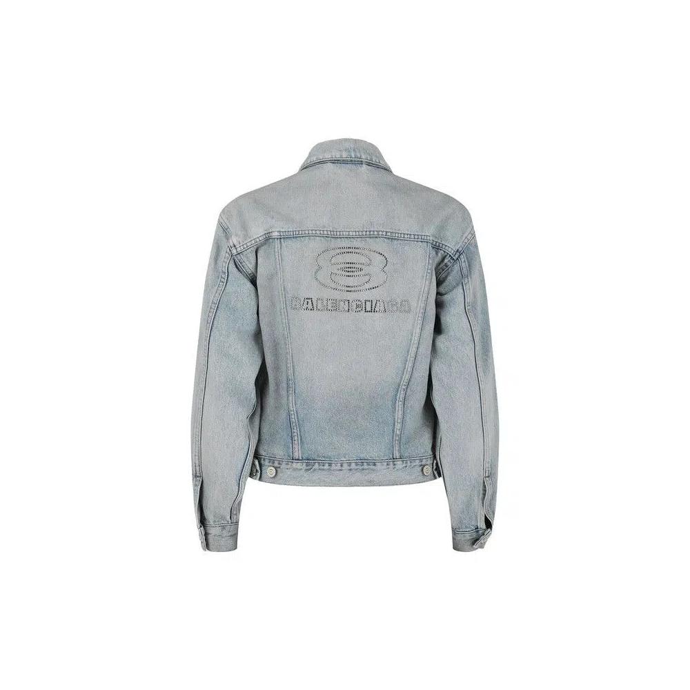 Куртки Balenciaga Shrunken Denim Jacket 'Dirty Blue' 2