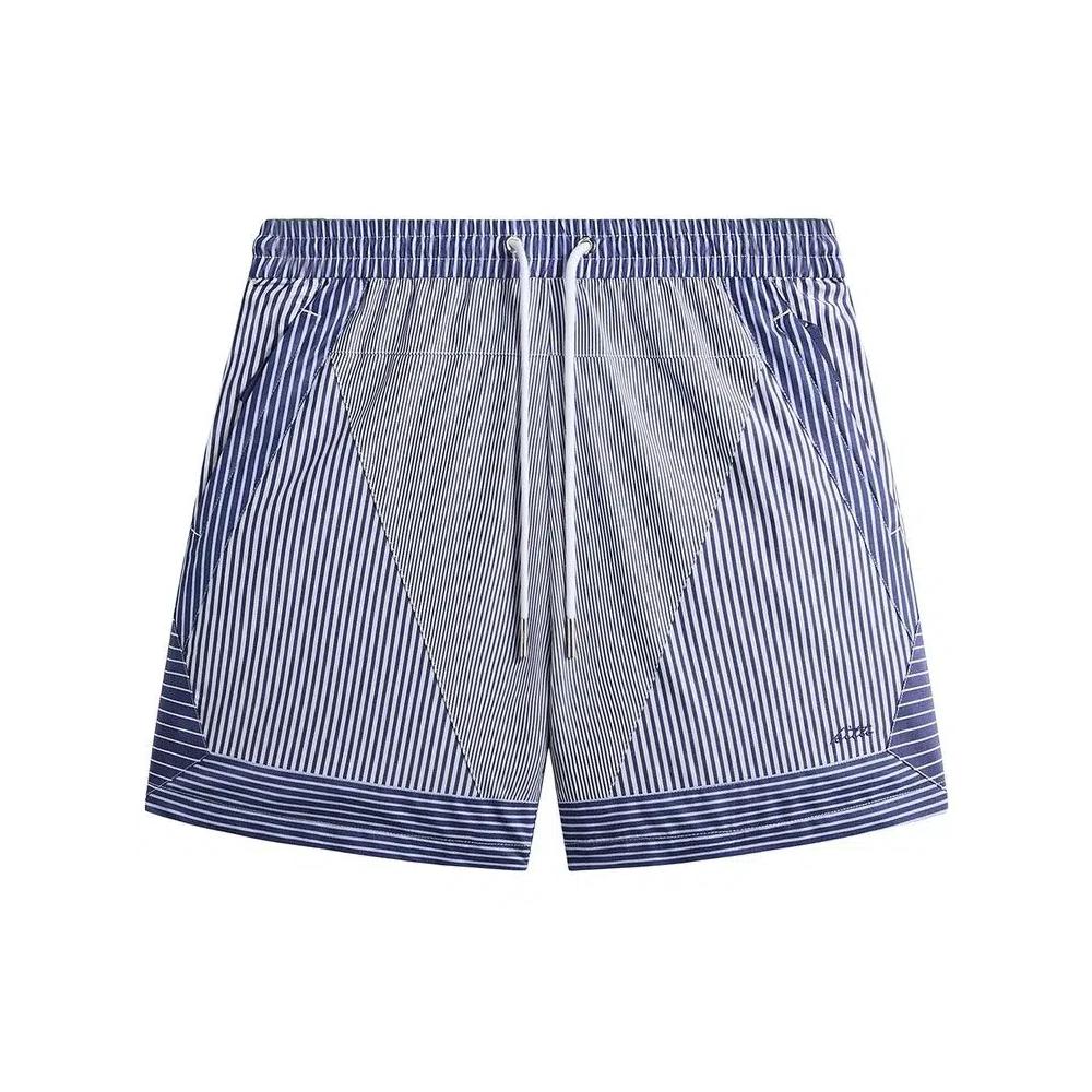 Шорты Kith Poplin Stripe Turbo Short 'Darkshore' 1