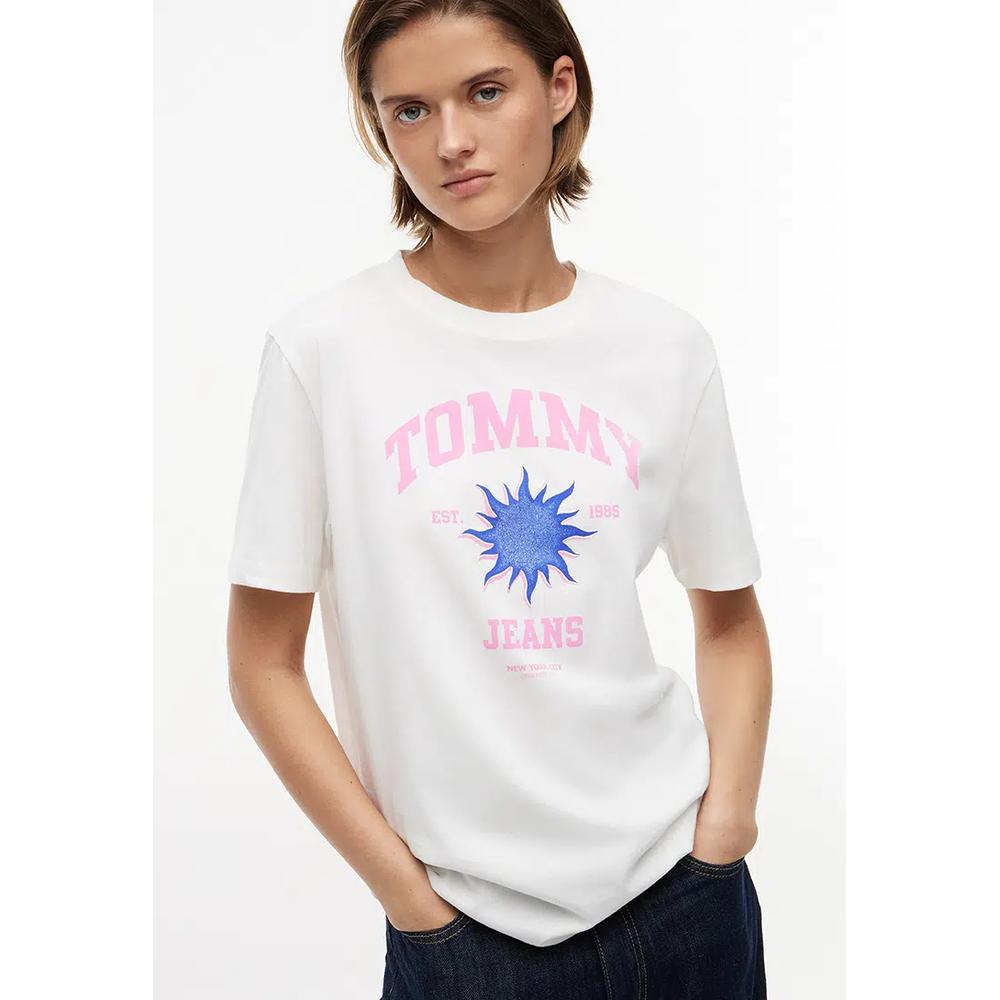 Расслабленная футболка с логотипом - Tommy Jeans 3