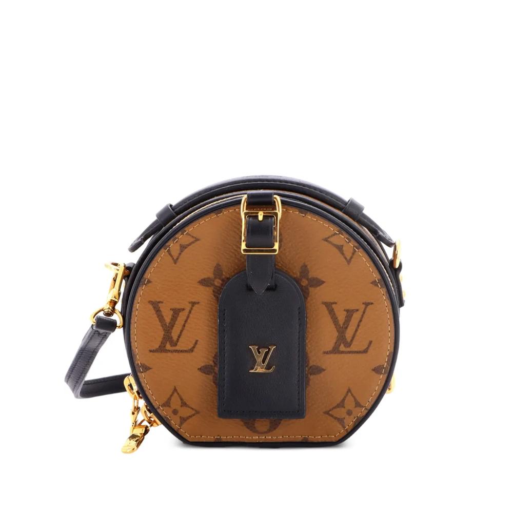 Сумка через плечо Mini Boite Chapeau Bag Reverse Monogram Canvas 1