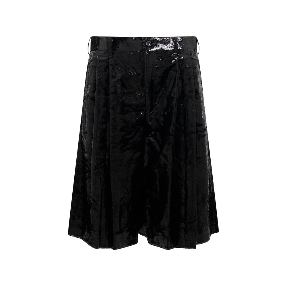 pleated shorts 1