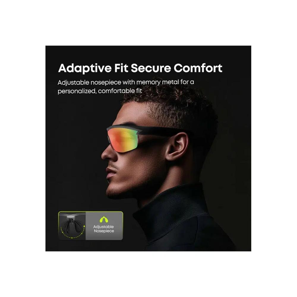 AirNova Outdoor Audio Polarized Glasses - Красный 6