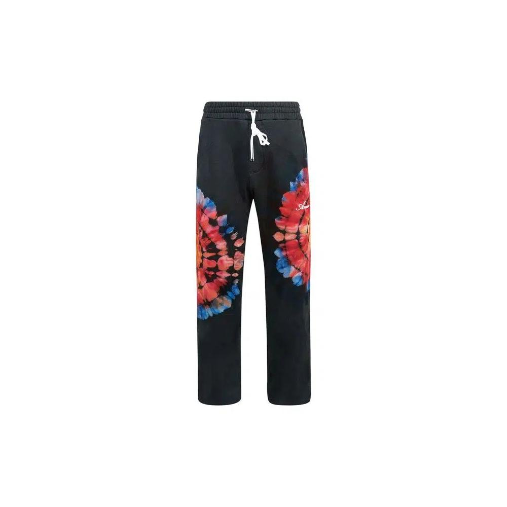 Amiri Spot Tie Dye Sweatpants 'Черный' 1