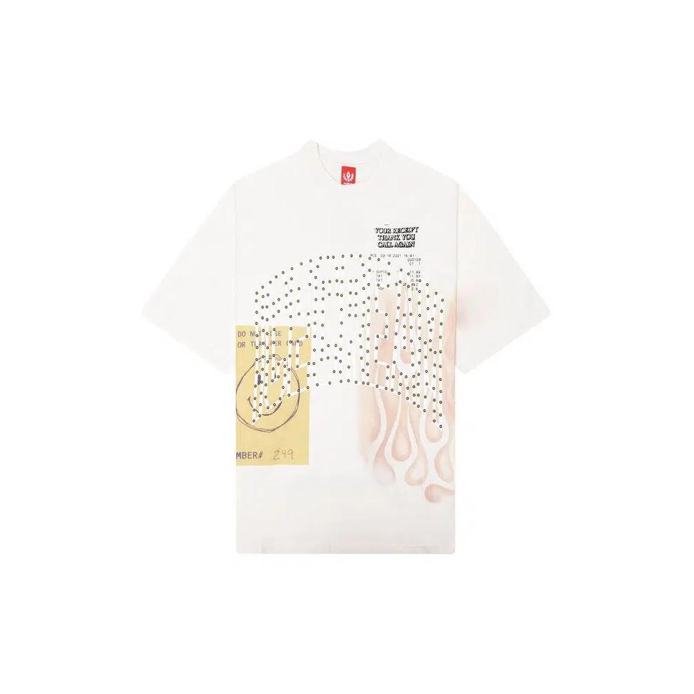 Трикотаж Icecream The Hill Short-Sleeve Oversized Knit 'White' 1