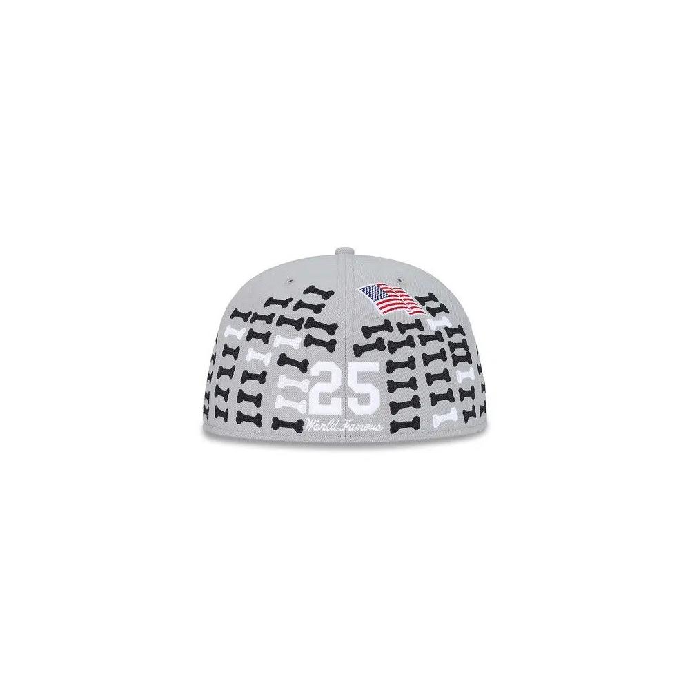 Кепки Supreme Bones Box Logo New Era 'Grey' 3