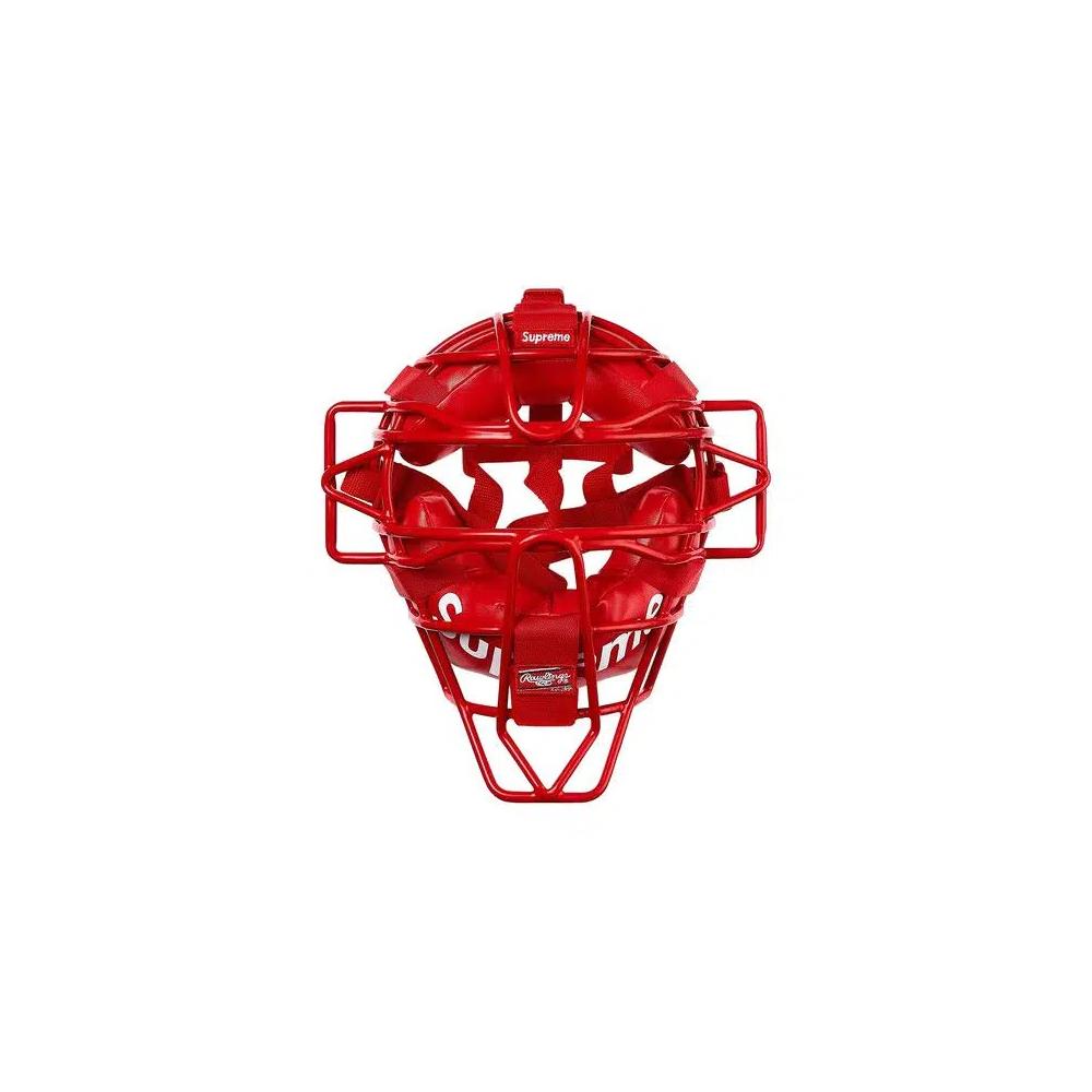 Бейсбол Supreme Rawlings Catcher's Mask 'Красный' 1