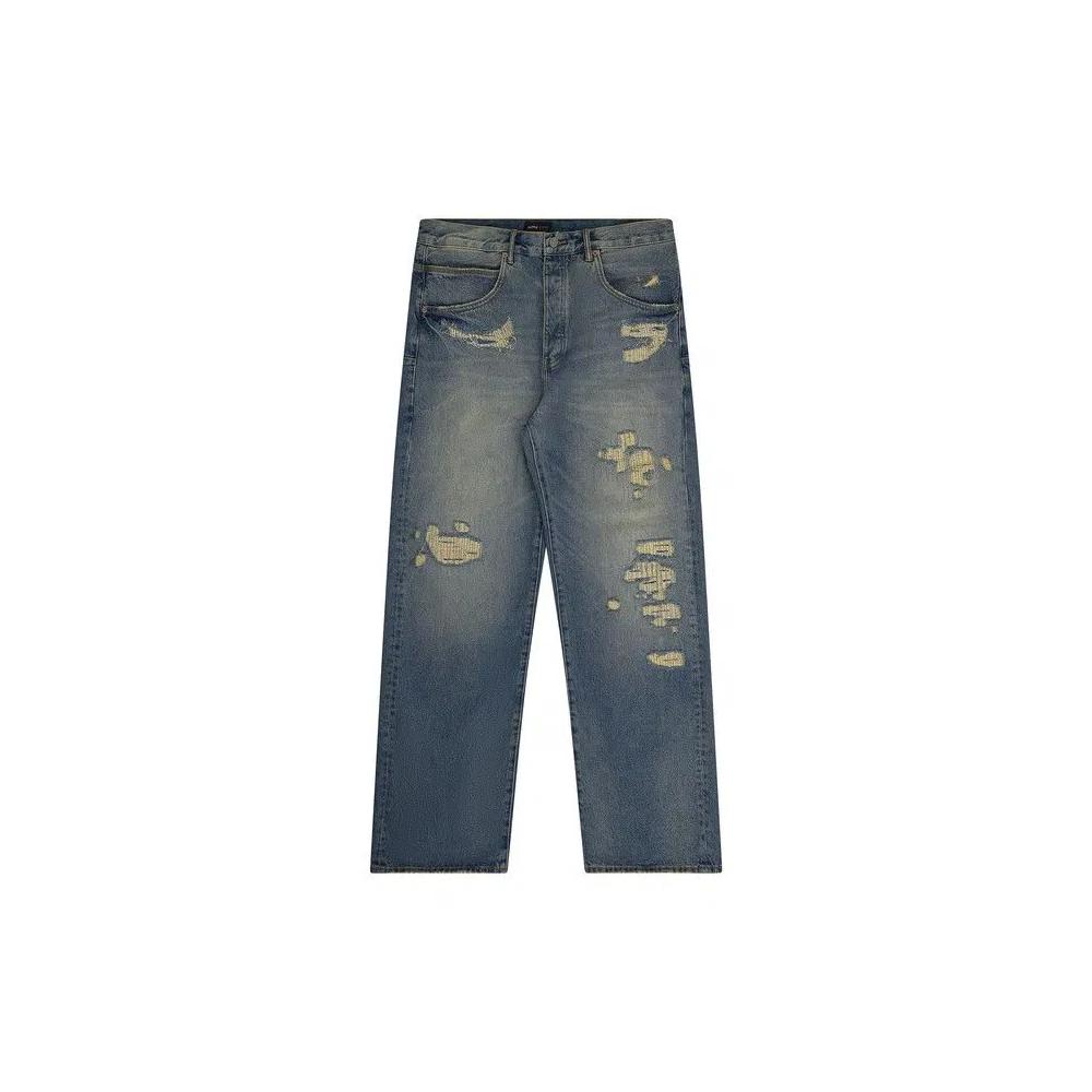 Джинсы PURPLE BRAND Repair Destroy 'Mid Indigo' 1