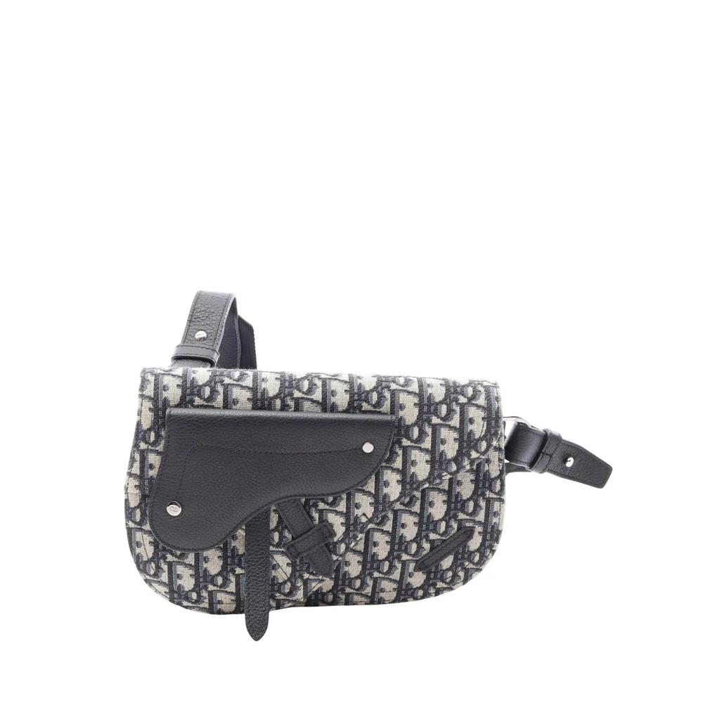 Сумка через плечо Oblique Canvas Saddle Bag (2010-2026 годы) 1