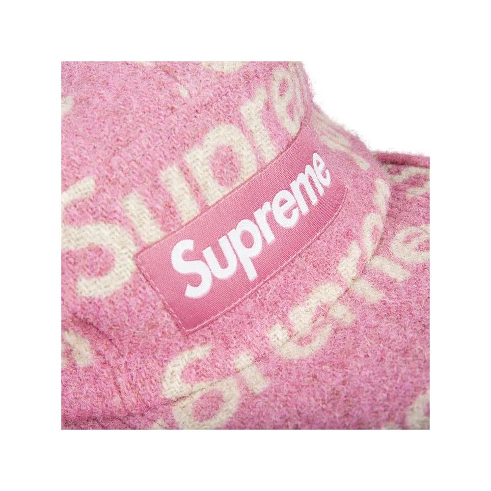 Кепки Supreme Harris Tweed Camp Cap 'Pink' 2