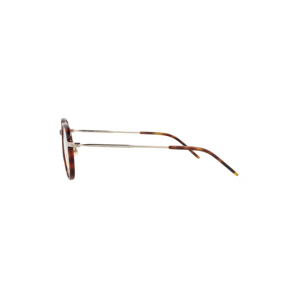Очки Saint Laurent Round-Frame Injection Optical Frames 'Гавана/Золотой/Прозрачный' 2