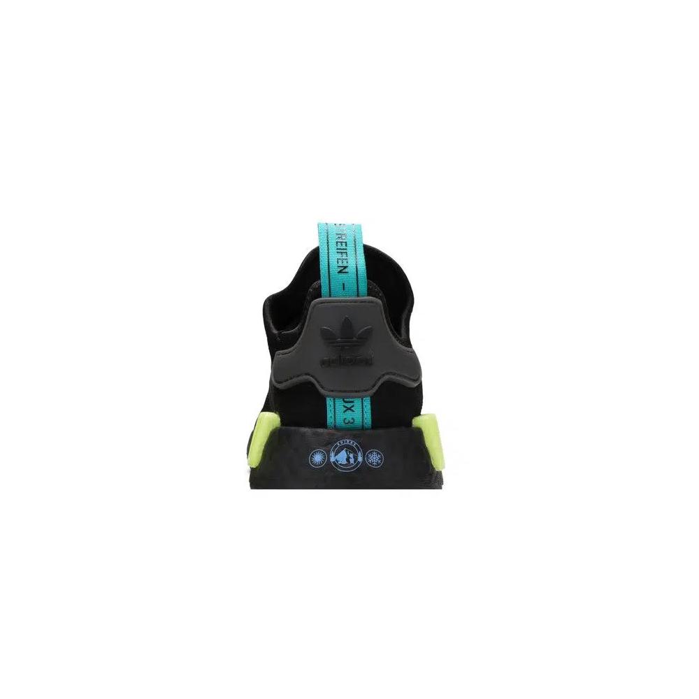Кроссовки Adidas NMD_R1 Trail J 'Black Solar Yellow' 7