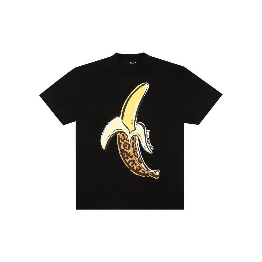 Футболки Palm Angels Banana Classic Tee 'Черный/Желтый' 1