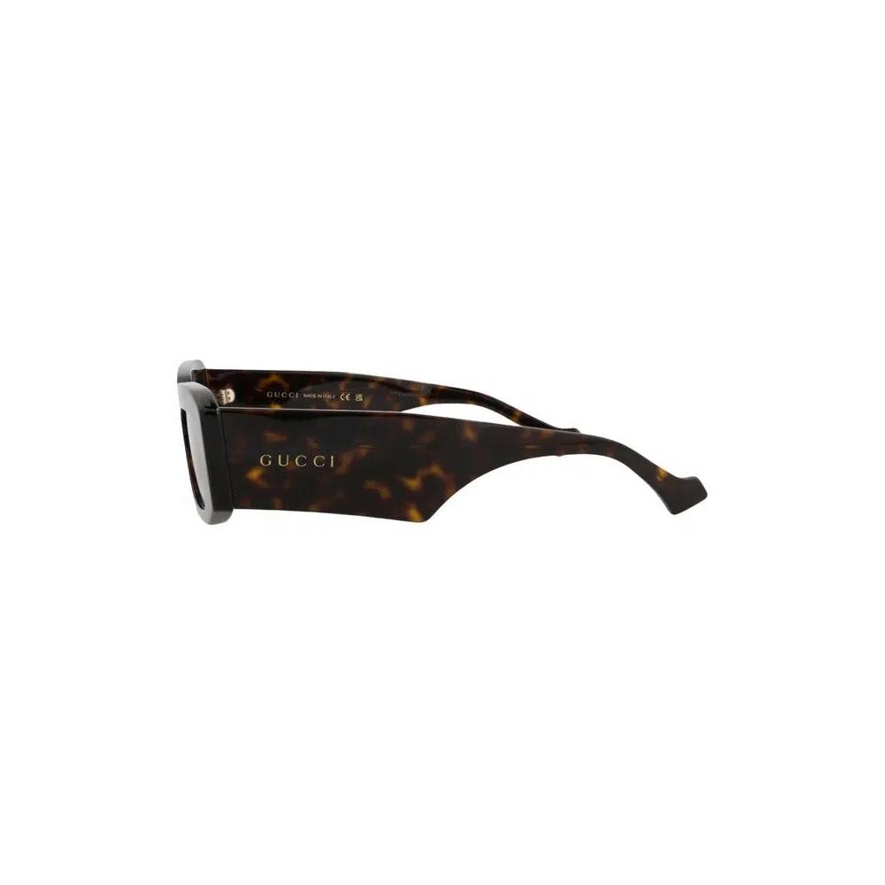 Очки Gucci Square-Frame Recycled Acetate Sunglasses 'Havana Brown' 3