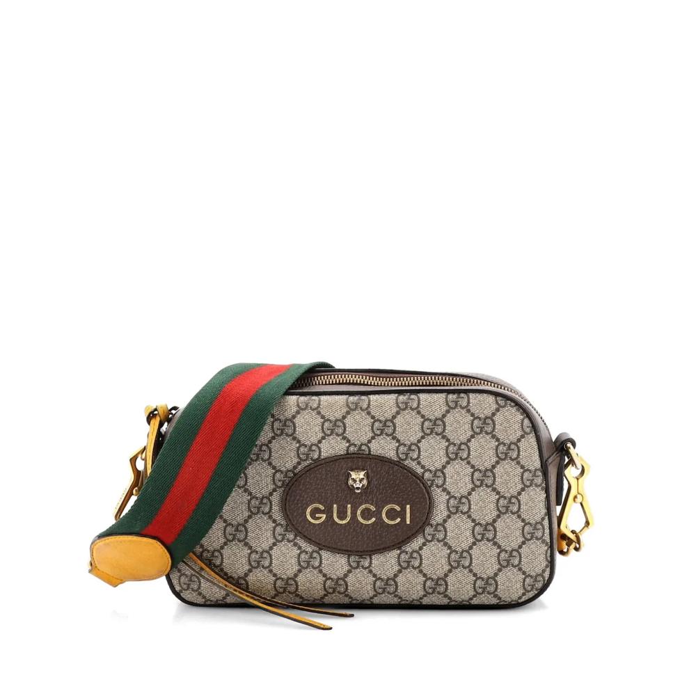 Сумка через плечо Neo Vintage Camera Messenger Bag из канваса с узором GG 1