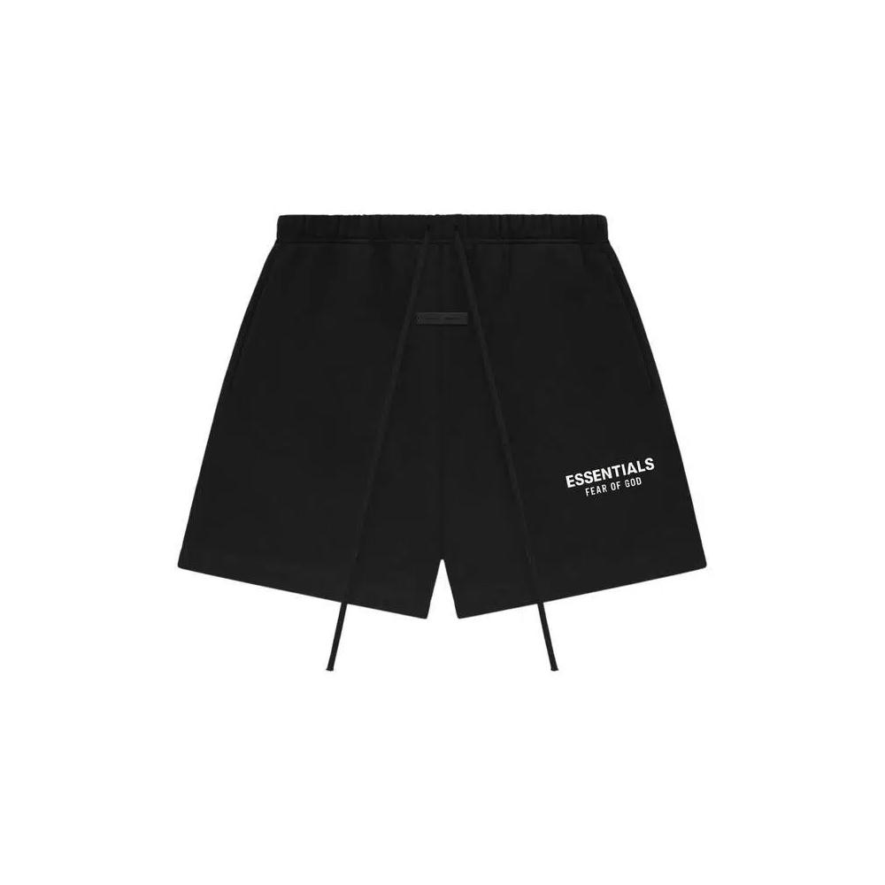 Шорты Fear of God Essentials Classic Sweatshort 'Vintage Black' 1
