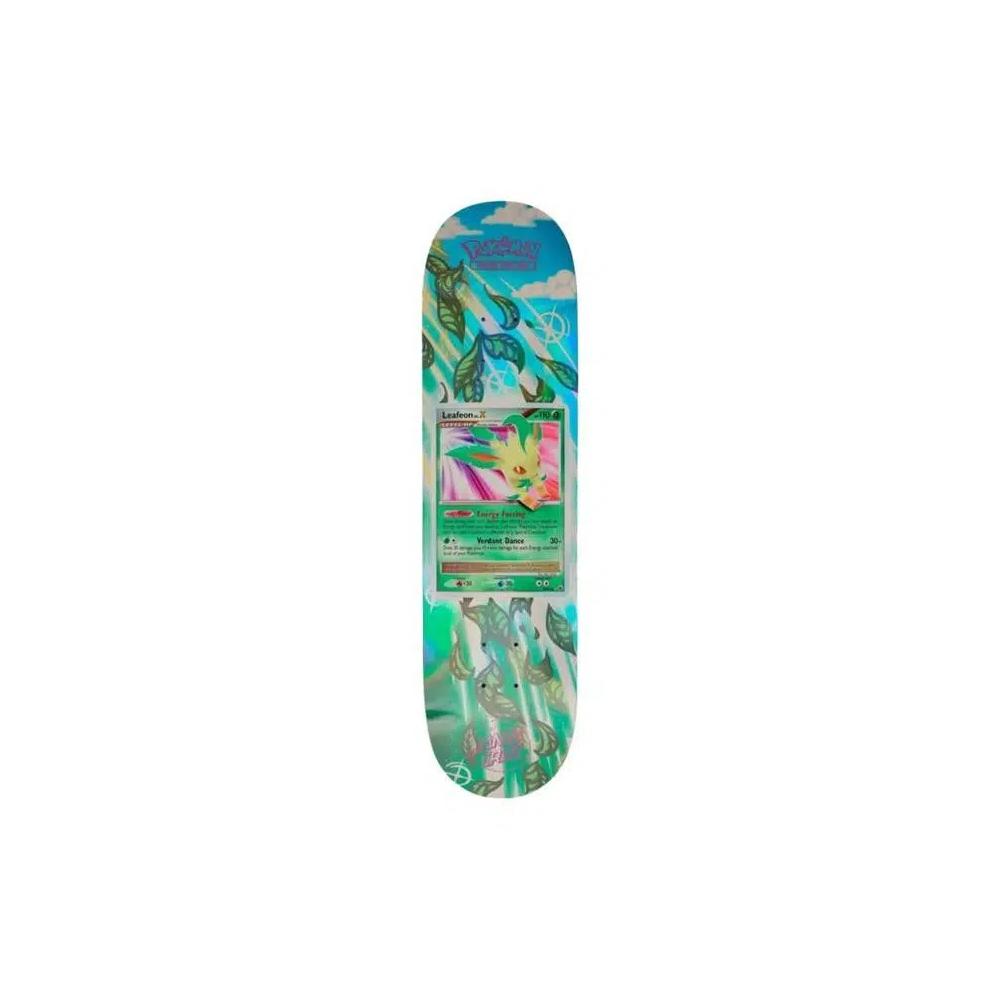 Скейтборд-дека Santa Cruz Skateboards x Pokemon 2026 'Leafeon Lv.X' 2