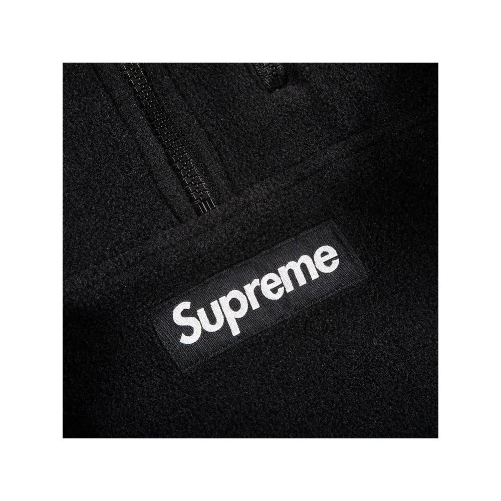 Полузастежки Supreme x Polartec Half Zip Pullover 'Black' 2