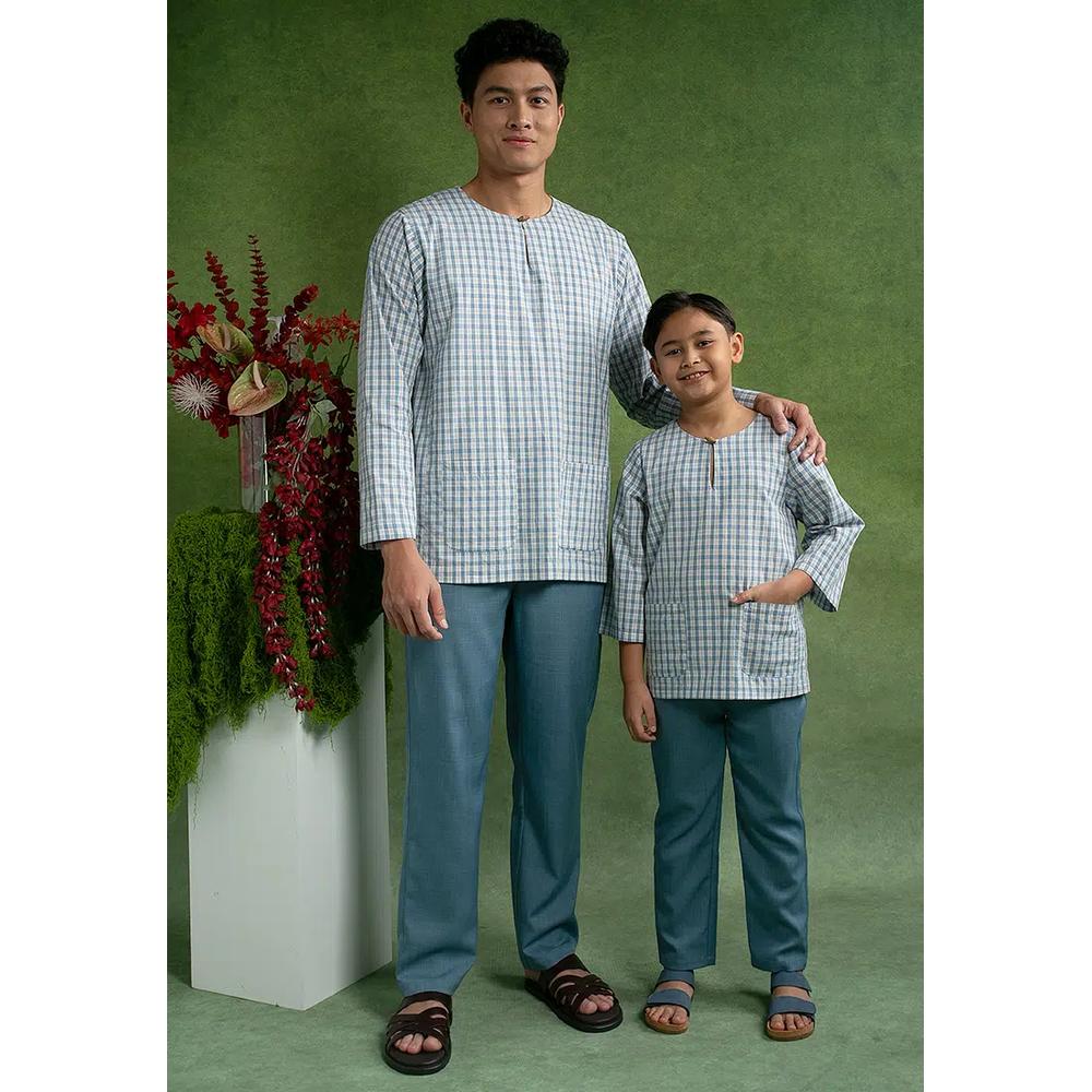 Комплект Abadi Baju Melayu Teluk Belanga 5