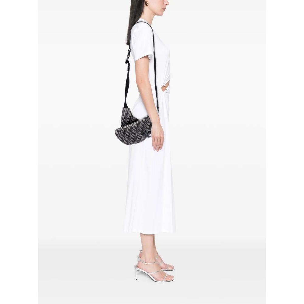 Сумка через плечо Oblique Canvas Saddle (2020 год) 2